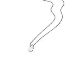 Chaseldor Lock Silver Necklace
