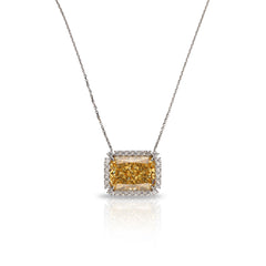 SooSilkyGems ALTIN DİKDÖRTGEN RENK KOLYE