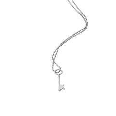 Chaseldor Key Silver Necklace