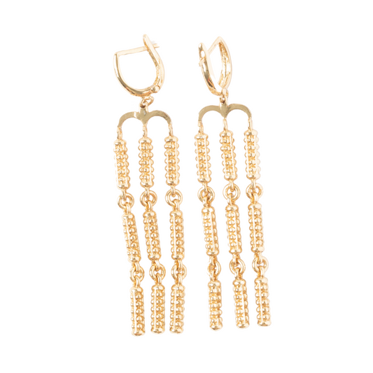 Maison Lygos Zoe Earrings Triple