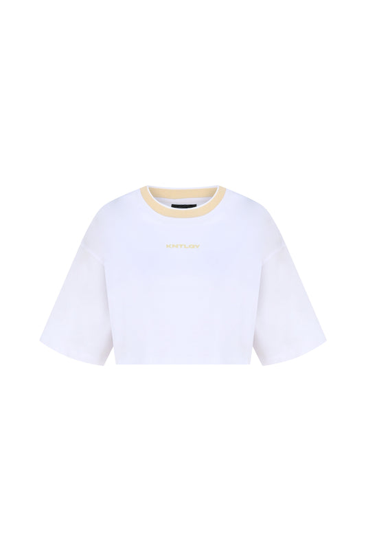 Knitology KNTLGY Summer Seeker Beyaz Tişört