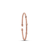 Chaseldor Rosetwist Bracelet – 925 Sterling Silver