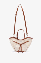 Loventa Mini Tote Bag Niesha - S Siyah Tan Bej