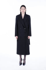 Peploum Harlow Wool Blend Suiting Coat