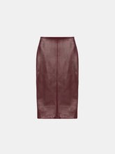 Peploum Rothen Sleek Lambskin Leather Etek