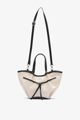 Loventa Mini Tote Bag Niesha - S Siyah Bej