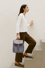 Dellel Deri MBack Gray Backpack