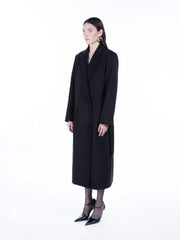 Peploum Harlow Wool Blend Suiting Coat