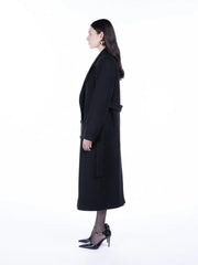 Peploum Harlow Wool Blend Suiting Coat