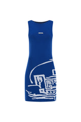 Knitology KNTLGY Türk Deniz Dalgası Örme Elbise