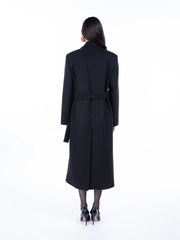 Peploum Harlow Wool Blend Suiting Coat