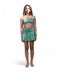 IAMLOVEIN Fresh Mint' Lola Ultra Mini Shorts Skirt