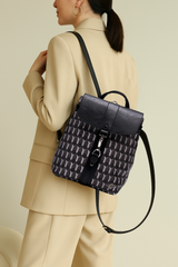 Dellel Deri MBack Black Backpack