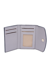 Dellel Deri Monogram Gray Wallet