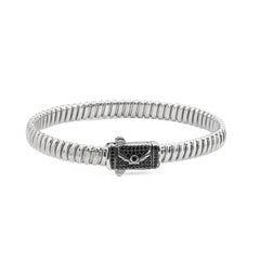 Chaseldor Silverbolt 925 Sterling Silver Men's Bracelet