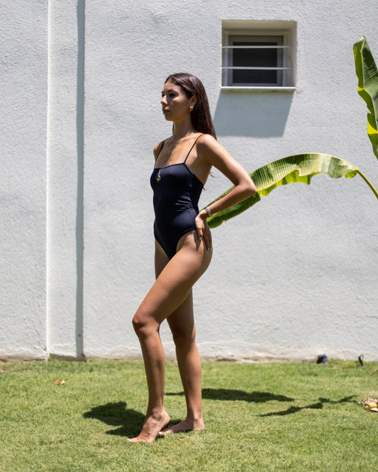 IAMLOVEIN Indigo' Cross Bodysuit