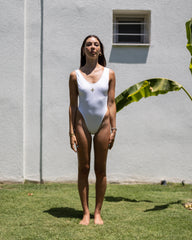 IAMLOVEIN White Sava Bodysuit