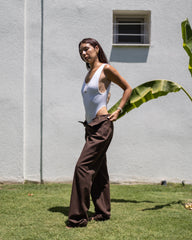 IAMLOVEIN White Sava Bodysuit