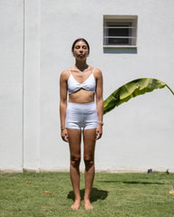 IAMLOVEIN White Only Shorts