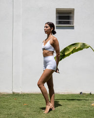 IAMLOVEIN White Only Shorts