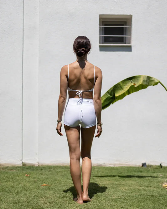 IAMLOVEIN White Only Shorts