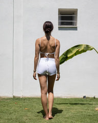 IAMLOVEIN White Only Shorts