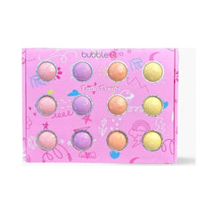 Bubble T Rainbow Bath Bombs 12 x 85 gr Banyo Topu Seti