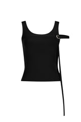 Knitology KNTLGY Sleeveless Asymmetric Bluz