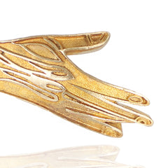 Maison Lygos Ex-Voto Hands Brooch