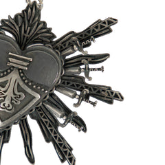 Maison Lygos Ex-Voto Kalp Broş