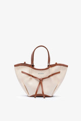 Loventa Mini Tote Bag Niesha - S Black Tan Beige
