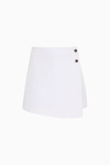 Knitology KNTLGY Copper Button Denim Skort