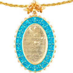 Maison Lygos Sophia Oval Medaillon