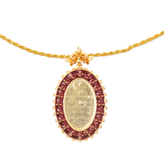 Maison Lygos Sophia Oval Medaillon