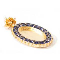 Maison Lygos Sophia Oval Medaillon