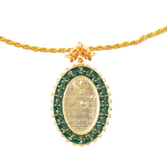 Maison Lygos Sophia Oval Medaillon