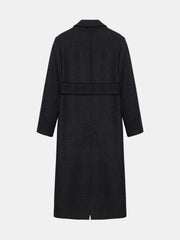 Peploum Harlow Wool Blend Suiting Coat