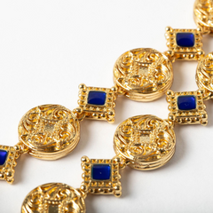 Maison Lygos Theodora Meydanı Emaye Kolye