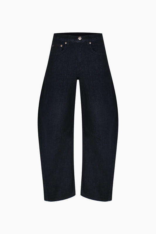 Knitology KNTLGY Slouchy Beyb Navy Denim Pants