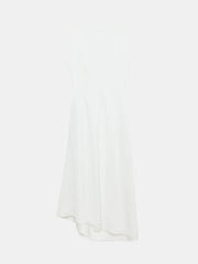 Peploum Amor Draped Satin Dress
