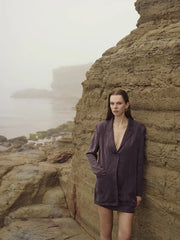 Uge Ares Vatkalı Bambu Blazer