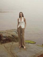 Uge Kai Halter Neck Top