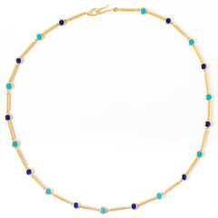 Maison Lygos Aelia Enamel Necklace
