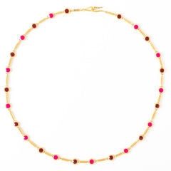 Maison Lygos Aelia Enamel Necklace