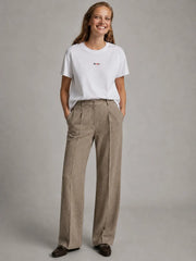 Aimée Coastal Vibe White Tshirt