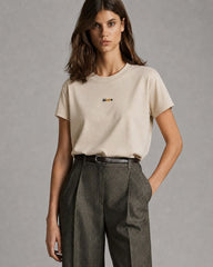 Aimée Golden Hour Soft Beige Tshirt