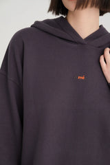 Aimée Kapüşonlu Antrasit Sweatshirt