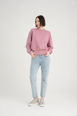 Aimée Wide Waist Cincher Pembe Sweatshirt