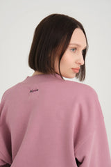 Aimée Wide Waist Cincher Pembe Sweatshirt