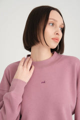 Aimée Wide Waist Cincher Pembe Sweatshirt